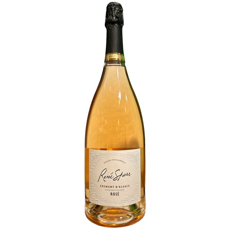 Cremant d'Alsace Rose Magnum NV, Rene Sparr