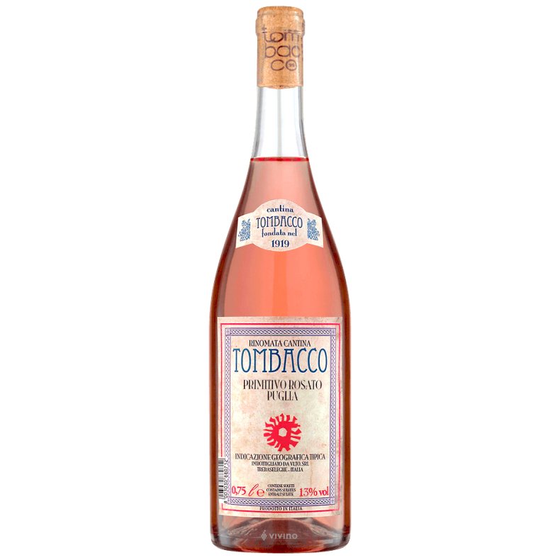 Primitivo Rosato 2021, Tombacco